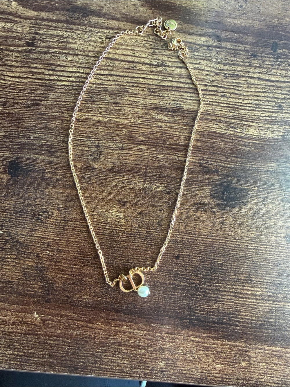 Petit CD necklace